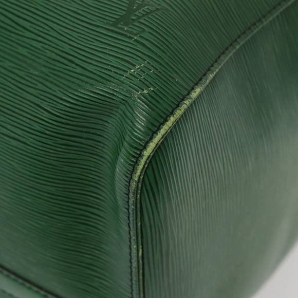 LOUIS VUITTON Epi Keepall 60 Boston Bag Green M42944 LV Auth 85274 - Picture 9 of 16